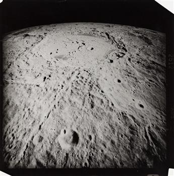 (TO THE MOON) A group of 12 photographs of the lunar surface, all apparently made by Apollo 16.